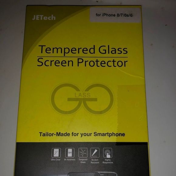 iPhone 8/7 /6S/ 6 Tempered Glass - Picture 1 of 2